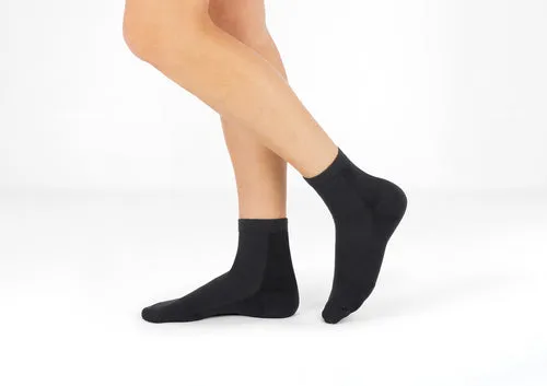 Online shop discounts Compression Ankle Socks 15-20 mmHg Black 0130