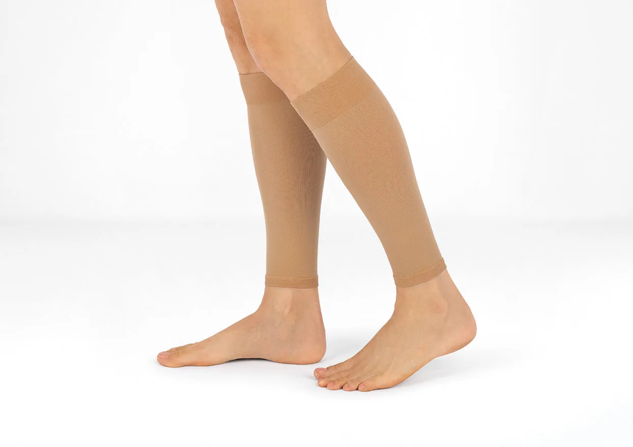 How to purchase cheap Compression Calf Sleeves Standard 20-30 mmHg Tan 0114