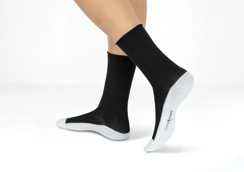 Where to shop for best deals Casual Dress Diabetic Socks Black 0130