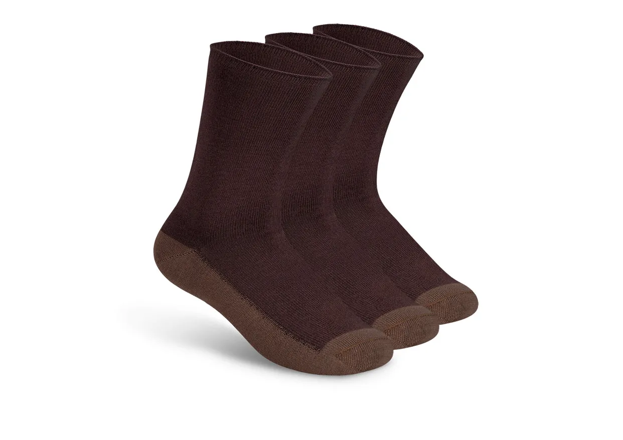 Where to buy cheap Casual Dress Socks Dark Brown 0205