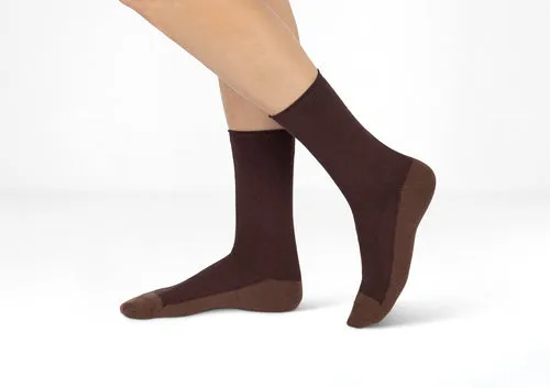 Where to buy cheap Casual Dress Socks Dark Brown 0205