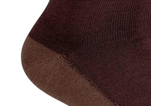 Where to buy cheap Casual Dress Socks Dark Brown 0205